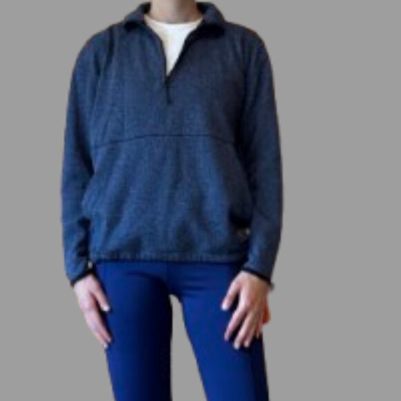PINK Quarter-Zip Sweatshirt - Picture 1 of 3